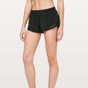 lululemon athletica Black Athletic Running Shorts